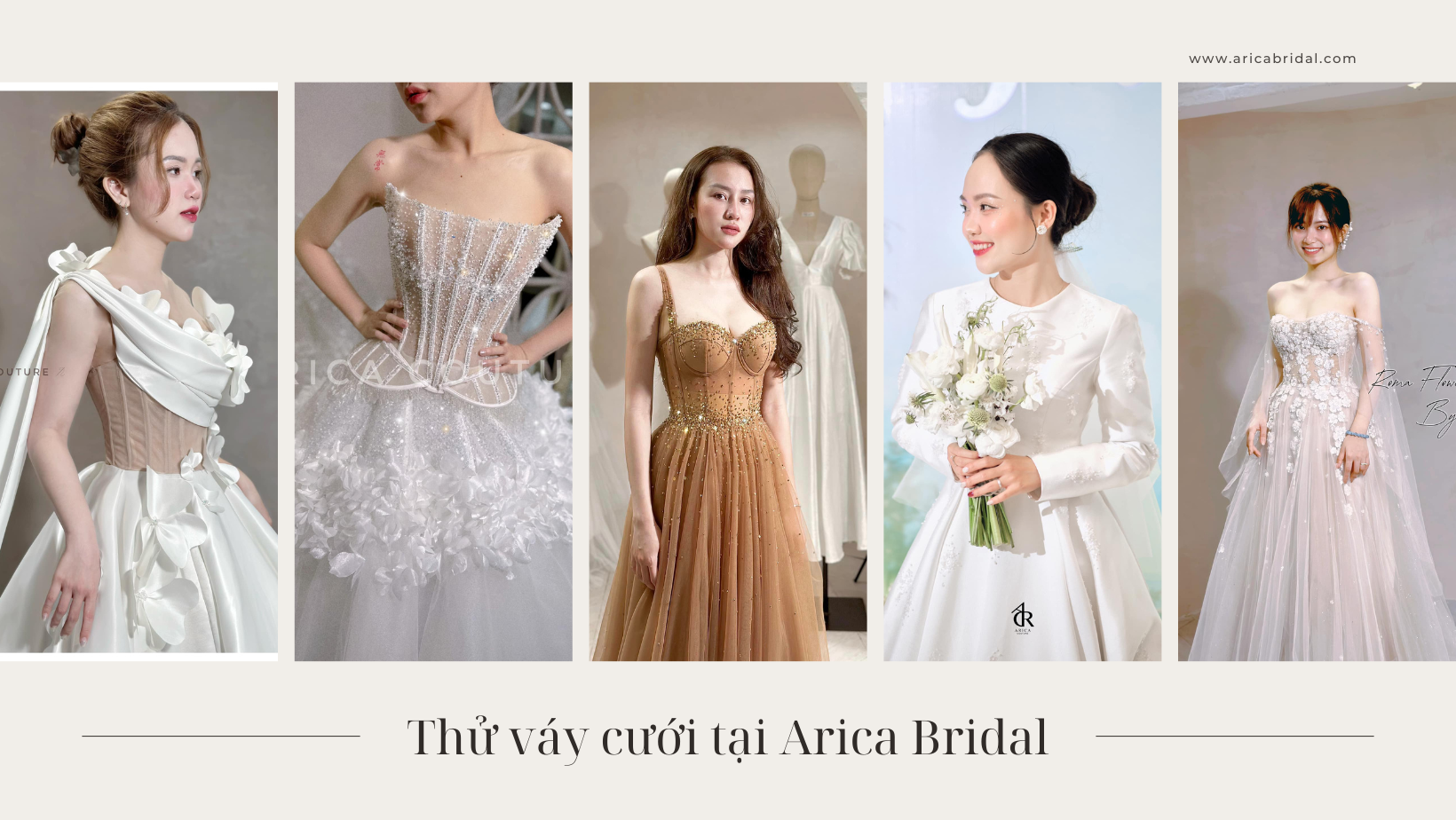 Fitting Wedding Dress - Arica (Thử váy cưới tại Arica)